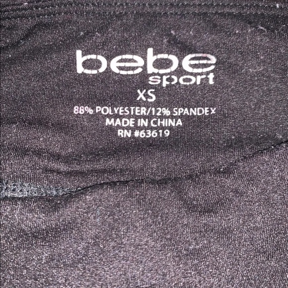 Bebe Sport Cropped Leggings - Picture 3 of 3